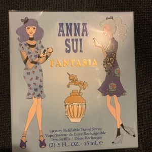 New Anna sui fantasia travel spray with 2 refills